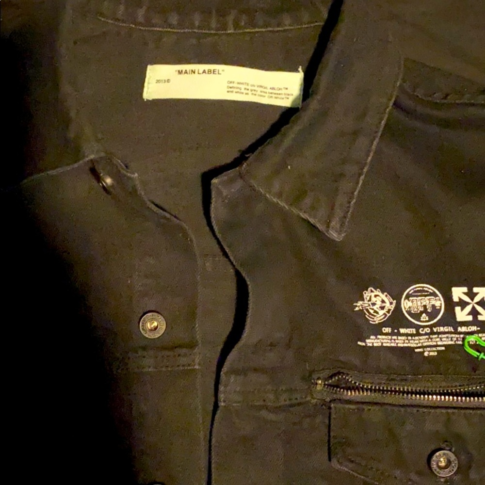 Off white jean jacket